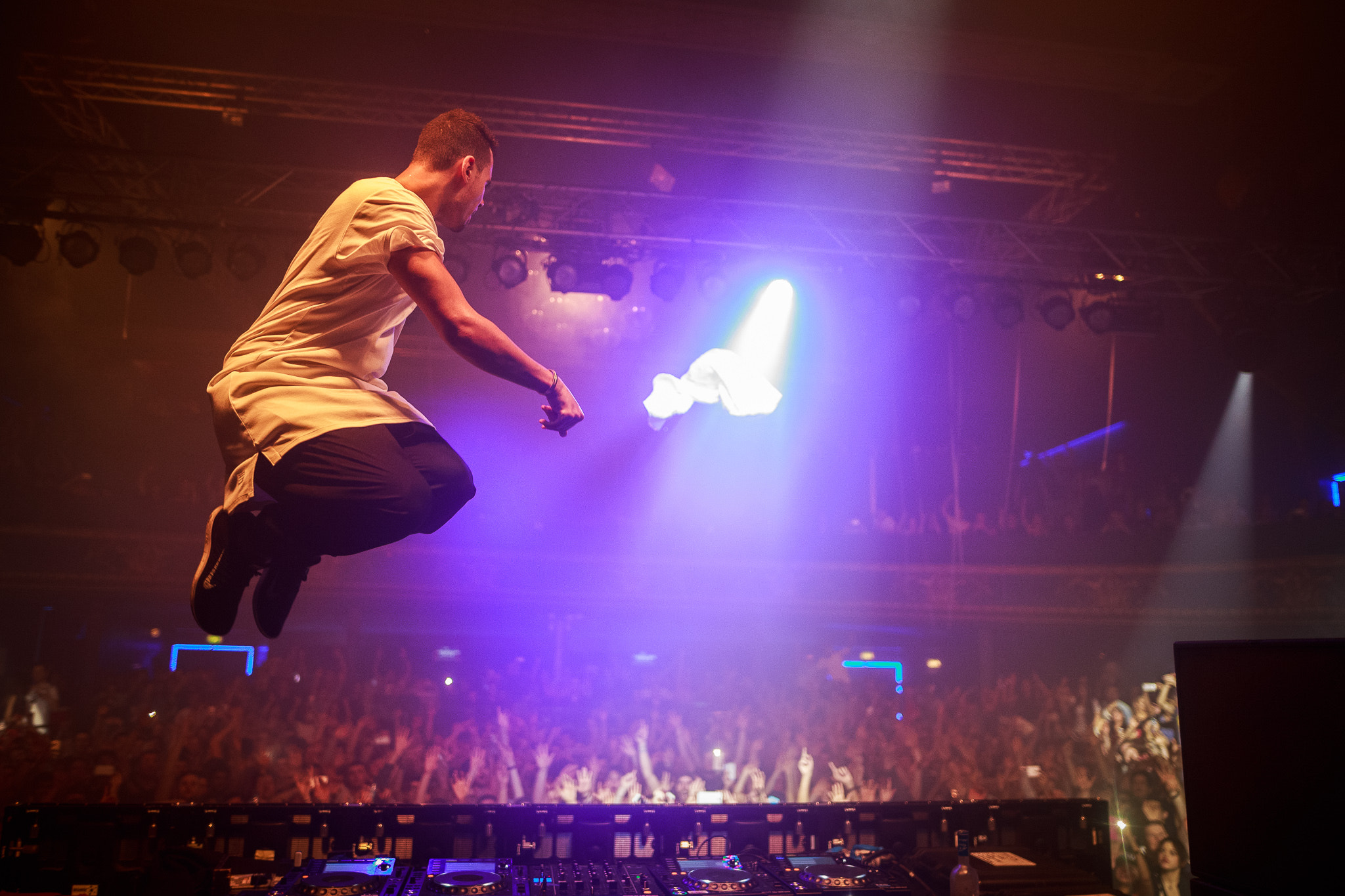 Sigma 24mm F1.4 DG HSM Art sample photo. Afrojack @ electric brixton - london 2015 photography