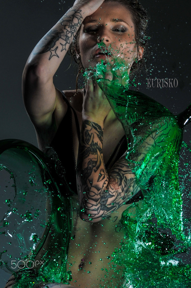 Nikon D3X sample photo. Green goddess photography