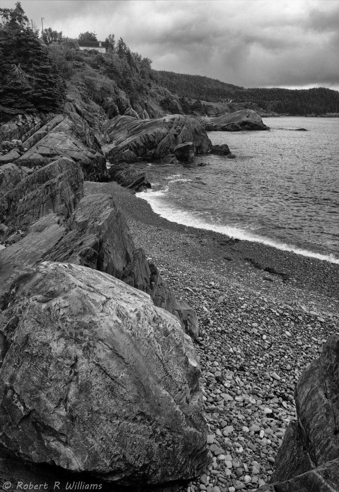 Nikon D800E + Nikon PC-E Nikkor 24mm F3.5D ED Tilt-Shift sample photo. The shore at cape broyle, newfoundland after a storm photography