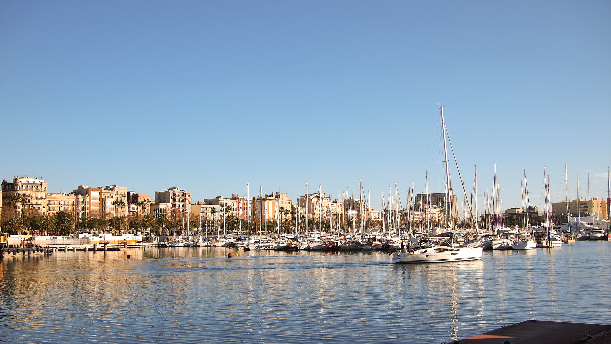 Olympus PEN E-PL1 + Panasonic Lumix G 20mm F1.7 ASPH sample photo. Barceloneta photography