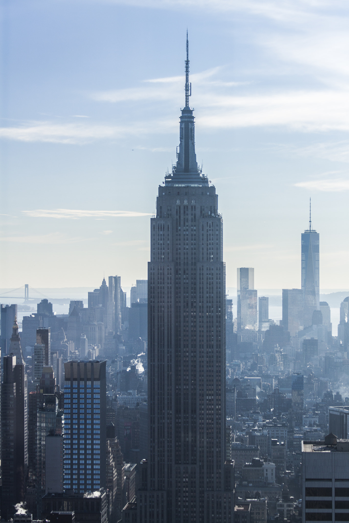 Canon EF 70-300mm F4-5.6 IS USM sample photo. Empire state building photography