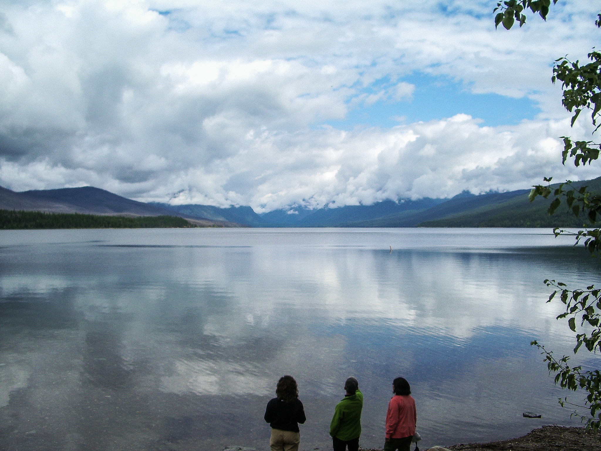 Pentax OPTIO S50 sample photo. Lake mcdonald photography