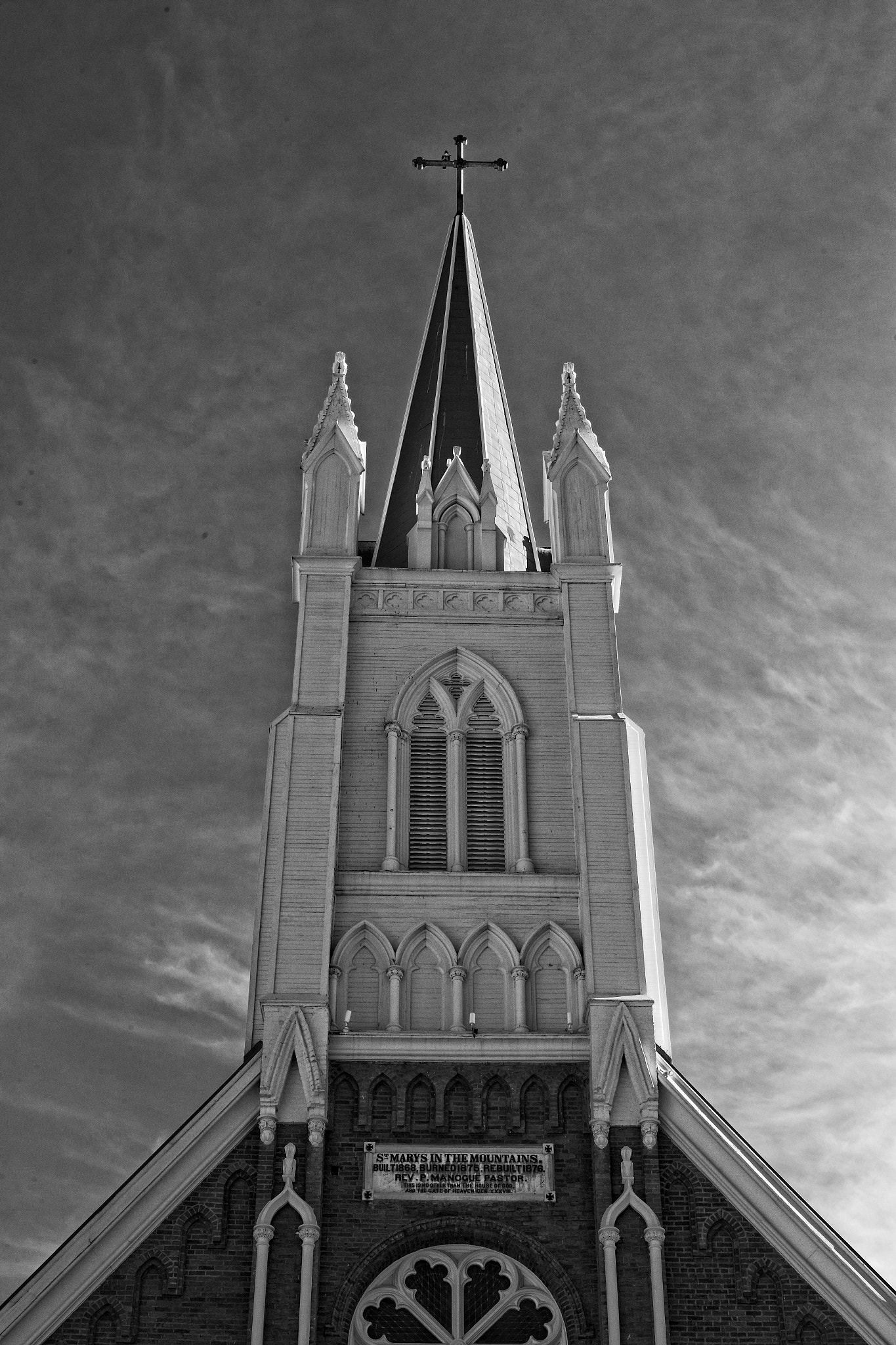 Canon EOS-1D X + Canon EF 50mm F1.4 USM sample photo. Steeple in virginia city, nv, november 2015 photography