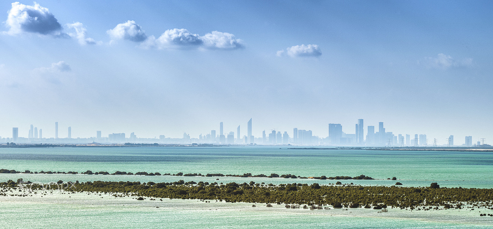 Leica S (TYP 006) sample photo. Abu dhabi skyline photography
