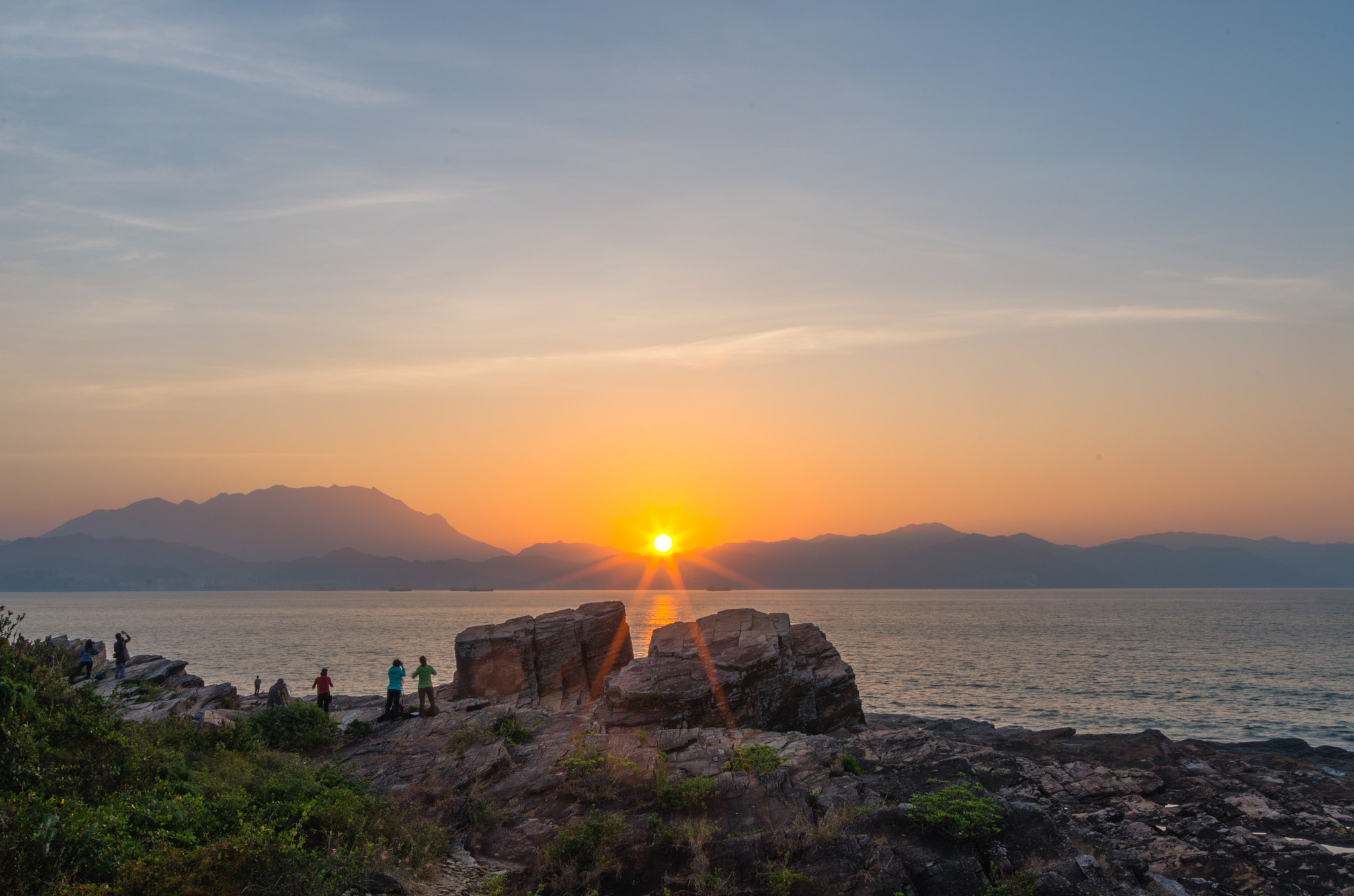 Pentax smc DA 12-24mm F4.0 ED AL (IF) sample photo. Sunrise of tung ping chau photography