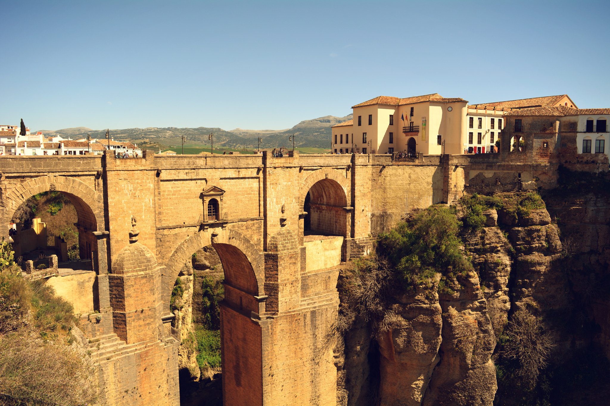 AF Zoom-Nikkor 28-80mm f/3.3-5.6G sample photo. Tajo. ronda. photography