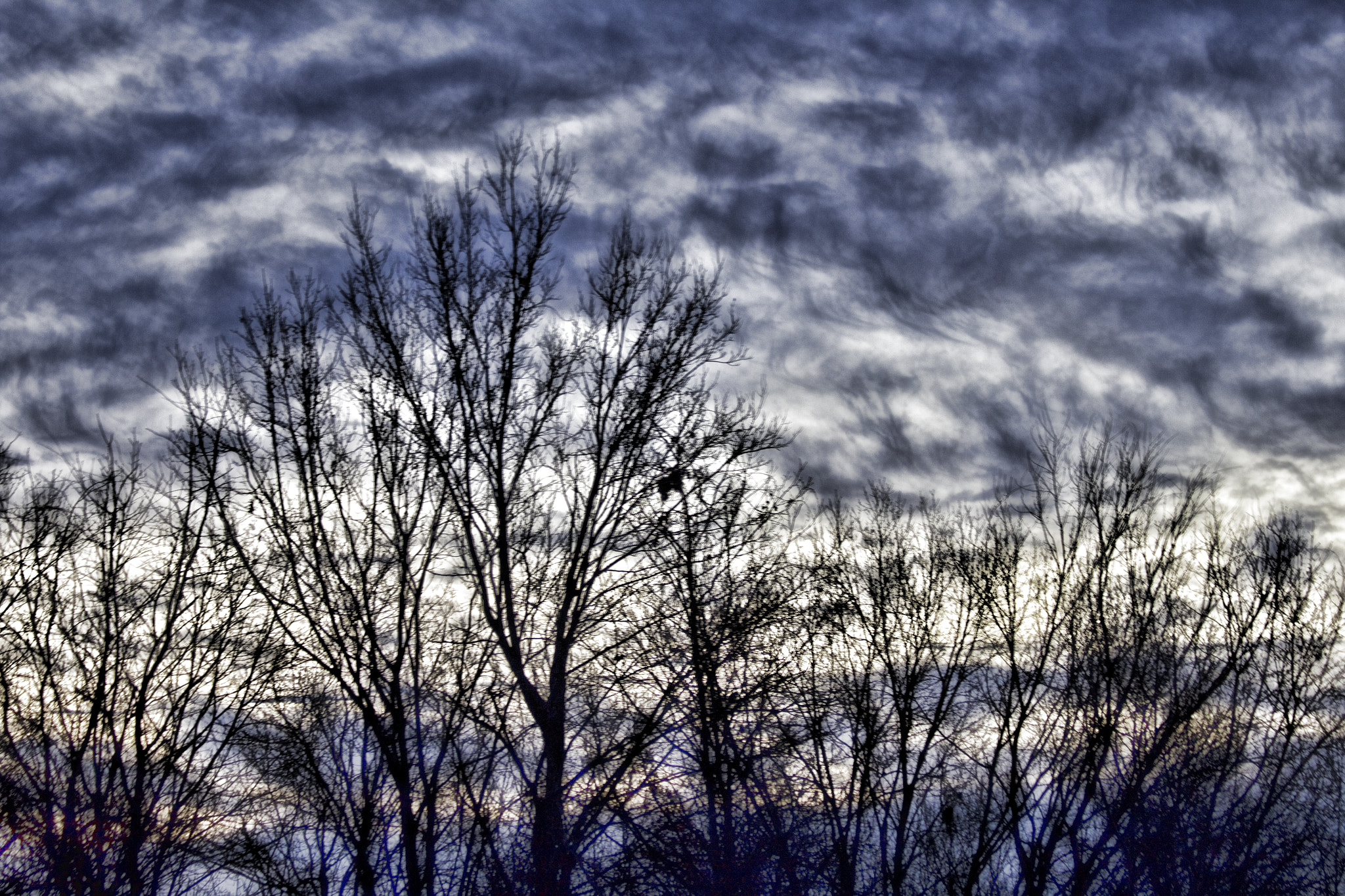 Canon EF 70-300mm F4-5.6 IS USM sample photo. Cool sky photography