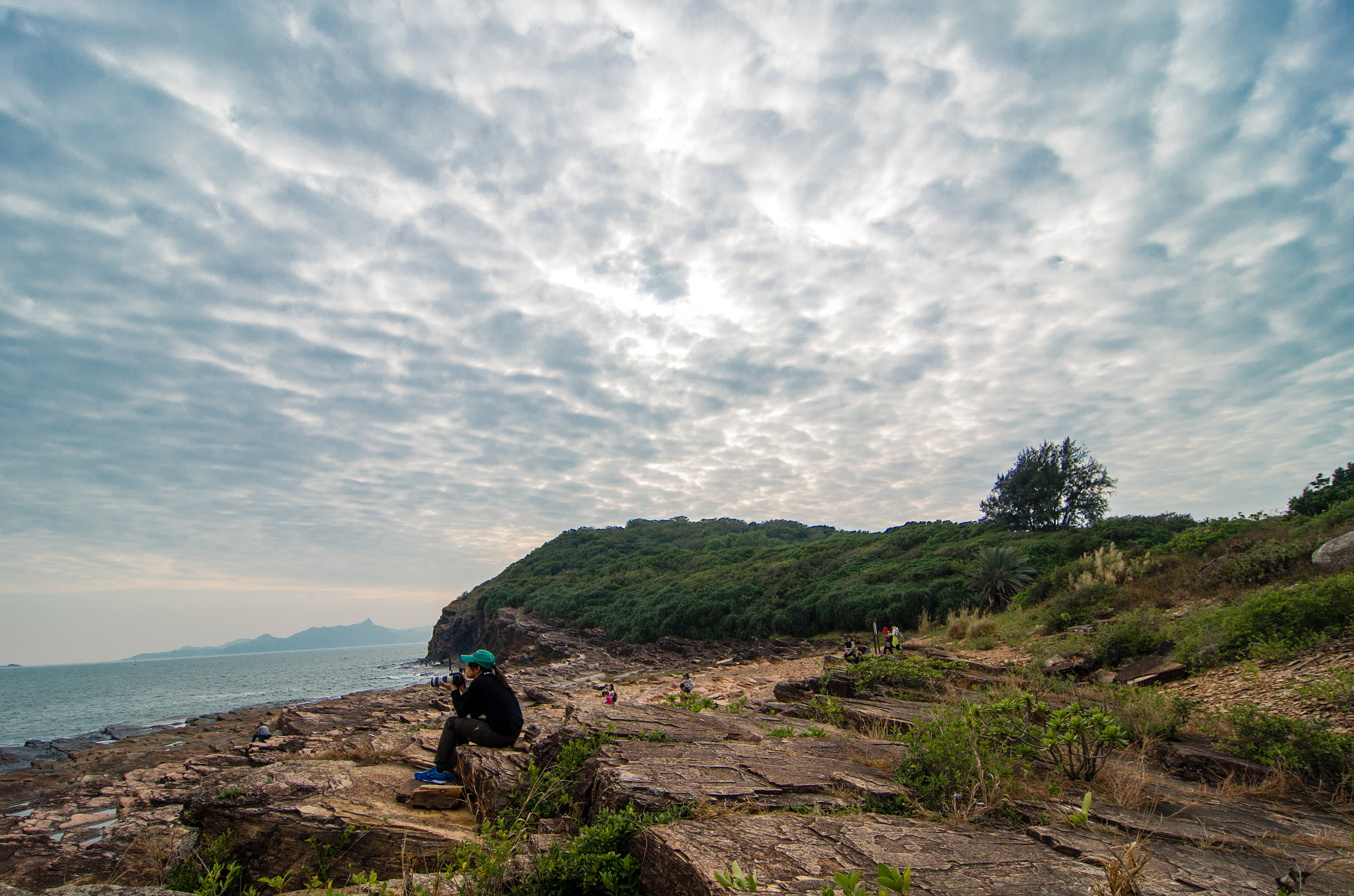 Pentax smc DA 12-24mm F4.0 ED AL (IF) sample photo. Mackerel sky at tung ping chau photography