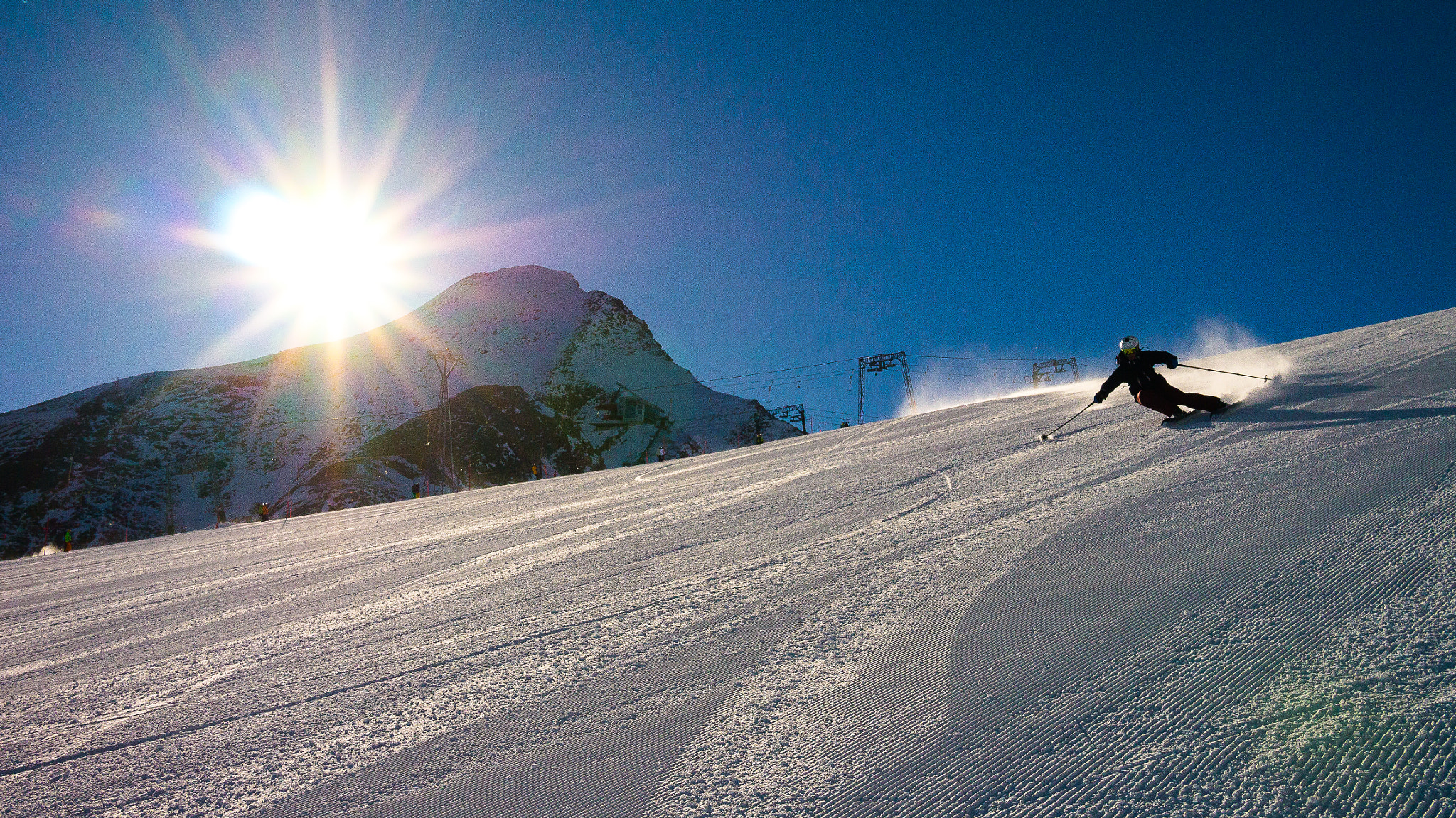 Panasonic Lumix DMC-G3 + Panasonic Lumix G 20mm F1.7 ASPH sample photo. Morningski.kitzsteinhorn photography