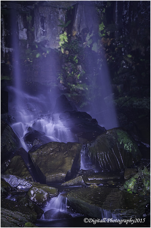 Nikon D3S sample photo. Wet rocks at night! photography