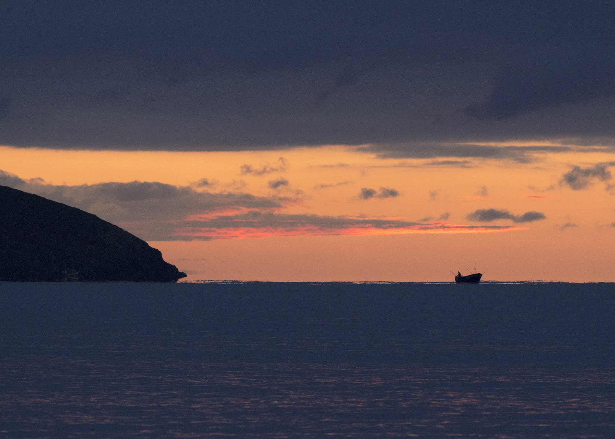 Canon EF 300mm F2.8L IS II USM sample photo. Fishing at sunrise. photography
