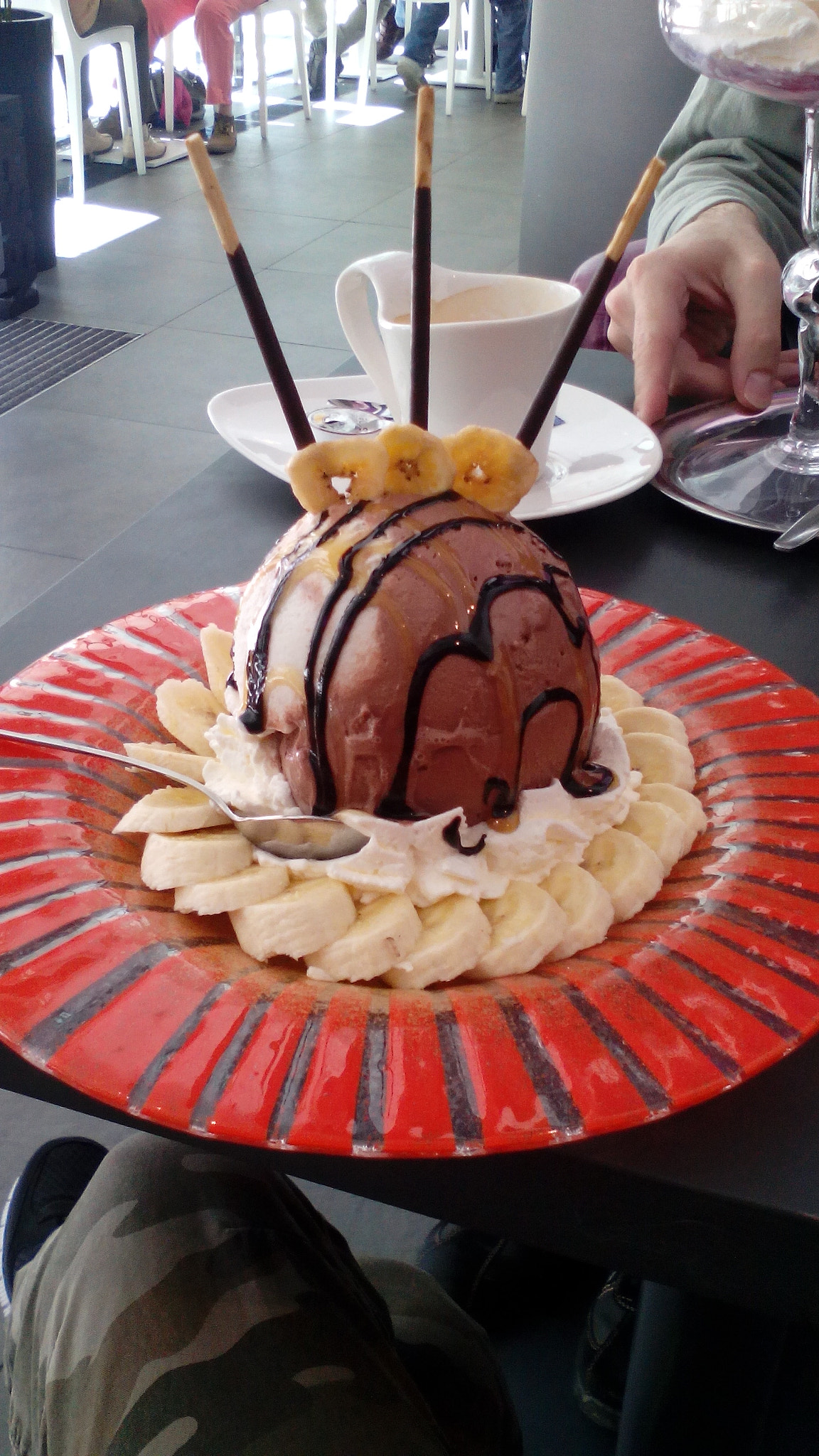 TCT ALCATEL ONE TOUCH 7041X sample photo. Ice cream photography