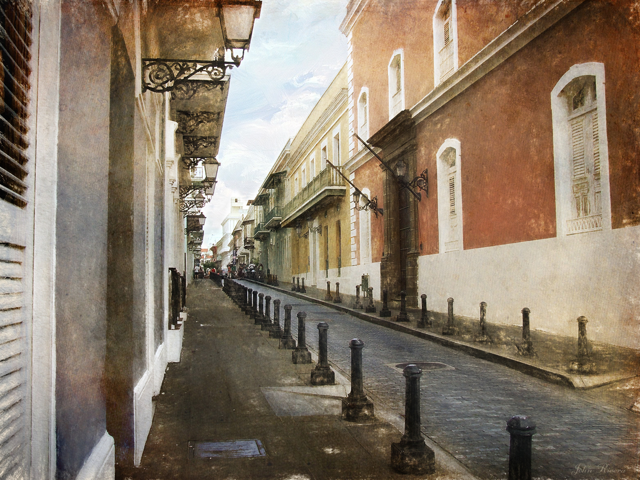 Fujifilm FinePix S5200 sample photo. On the streets of san juan photography