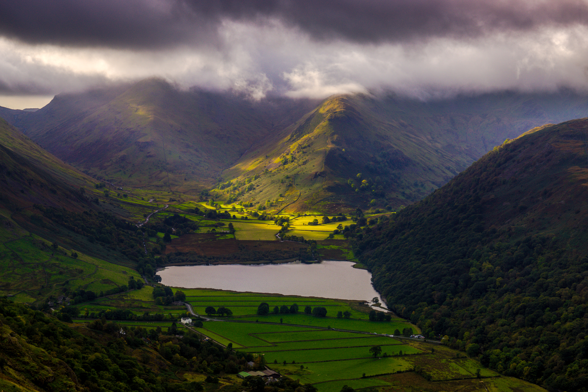 Sony Alpha NEX-7 + 24-70mm F4 ZA OSS sample photo. Sunlight shines through thick cloud over brothers photography