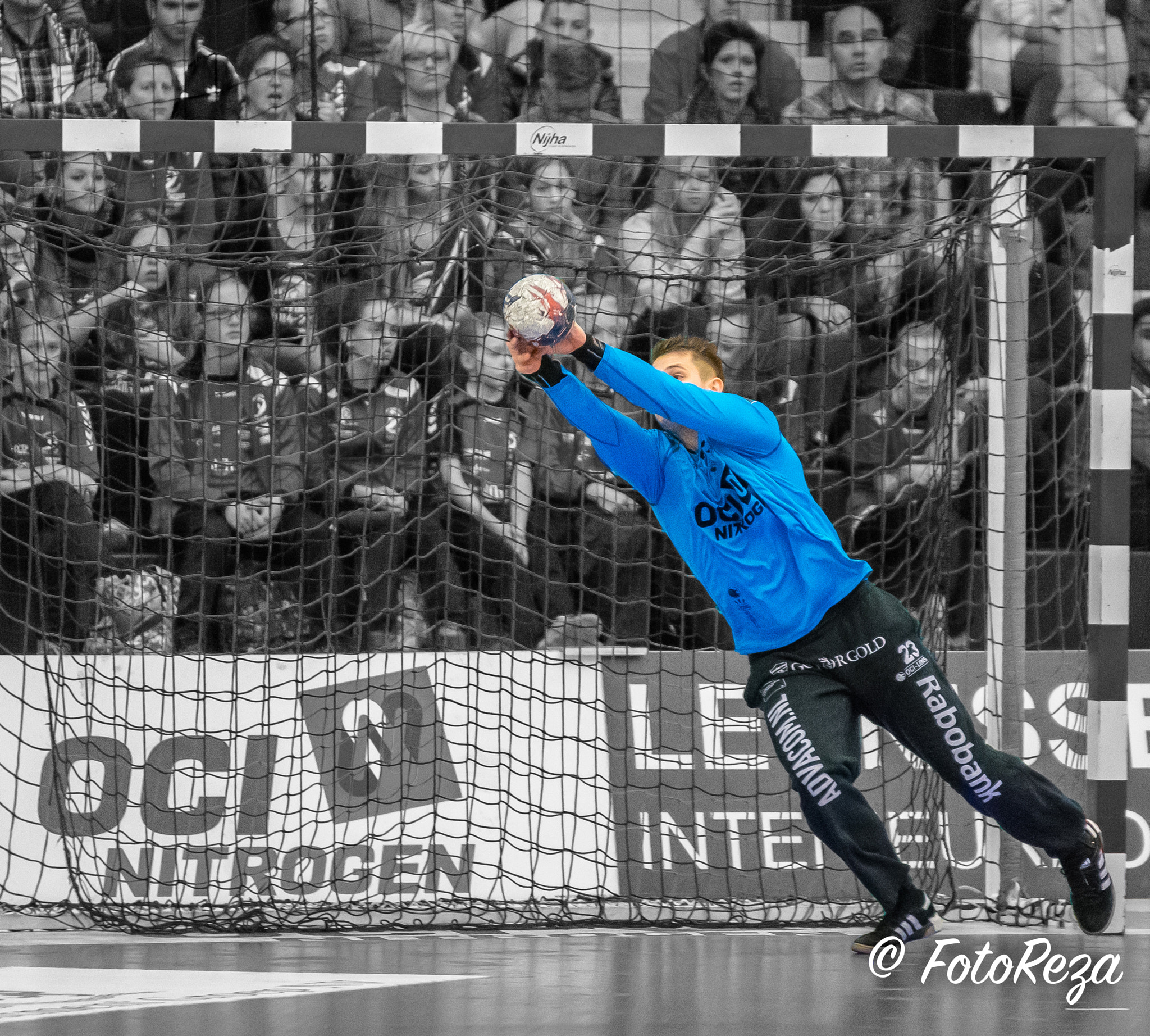 Sigma 70-200mm F2.8 EX DG OS HSM sample photo. Oci-lions handbal photography