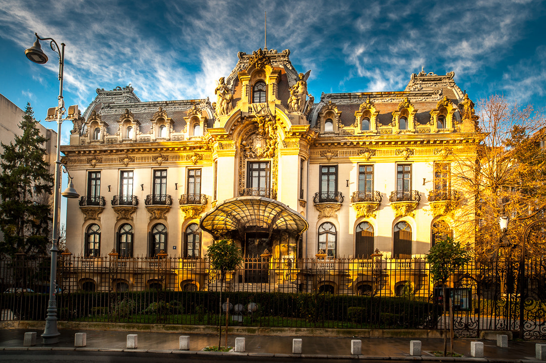 Nikon D3 sample photo. George enescu national museum photography