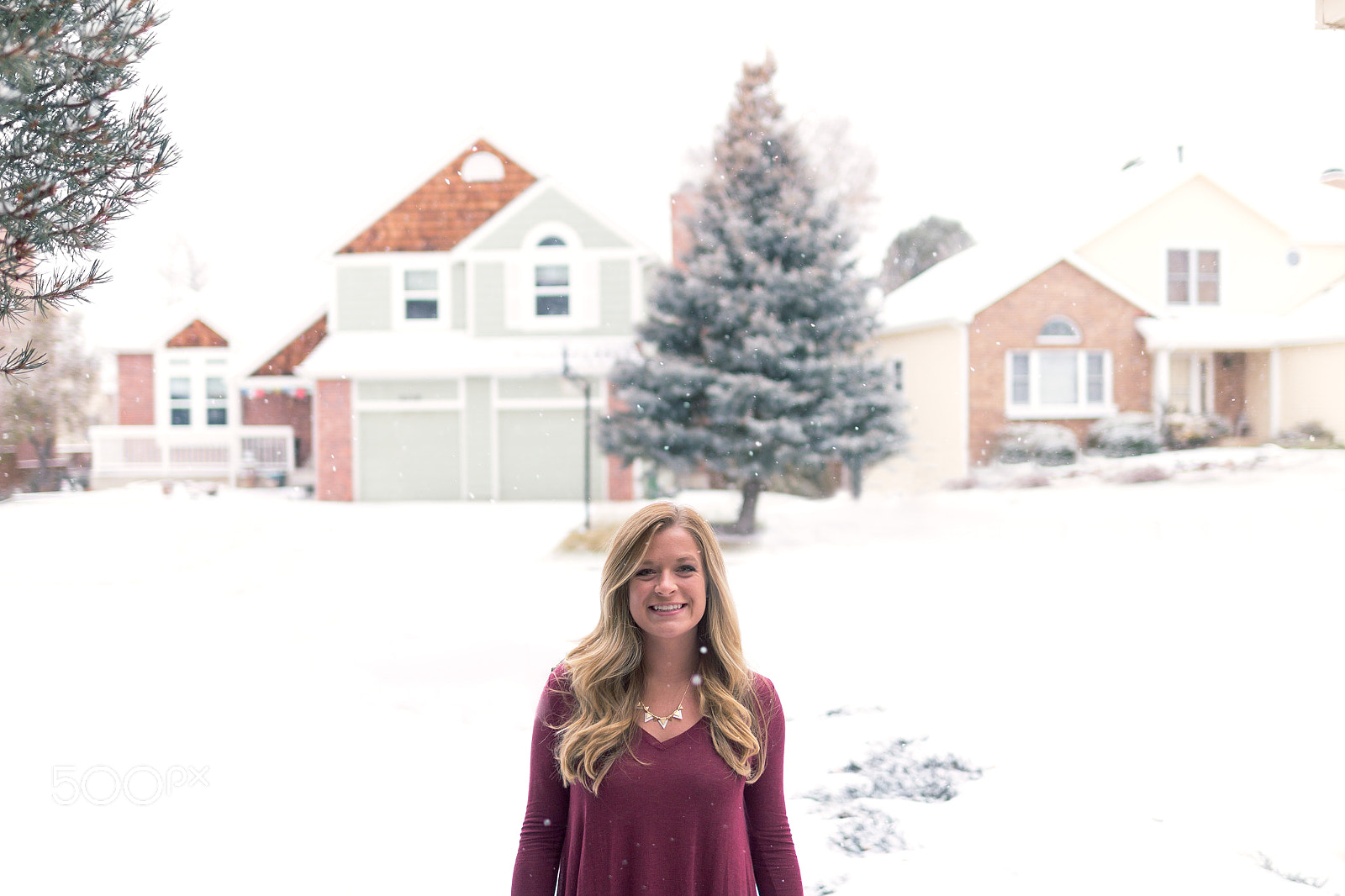 Sigma 24mm F1.4 DG HSM Art sample photo. Thanksgiving snow photography