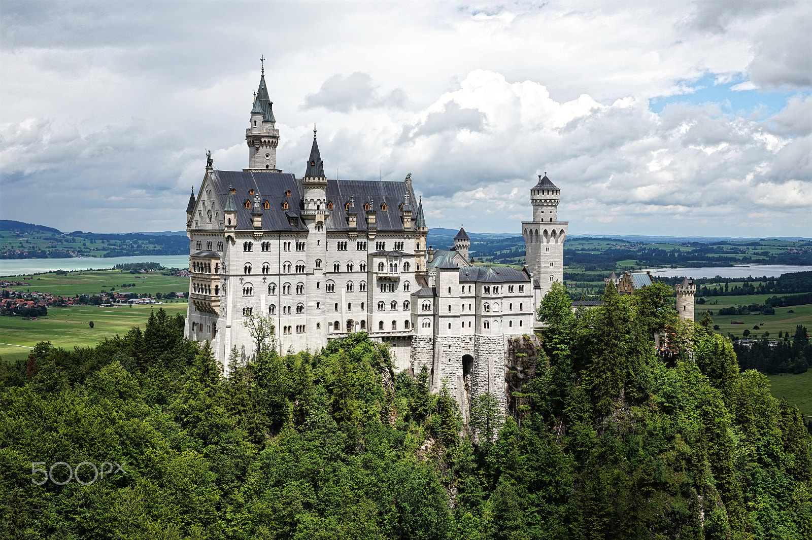 Sony E 16-50mm F3.5-5.6 PZ OSS sample photo. Neuschwanstein castle photography