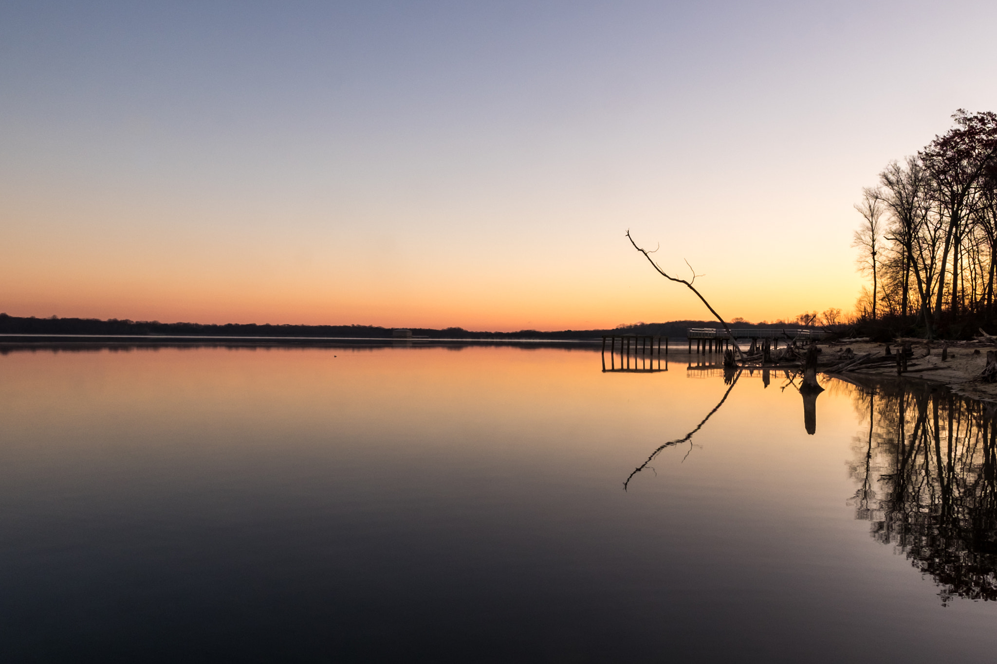 ZEISS Touit 12mm F2.8 sample photo. Sunrise at manasquan reservoir photography