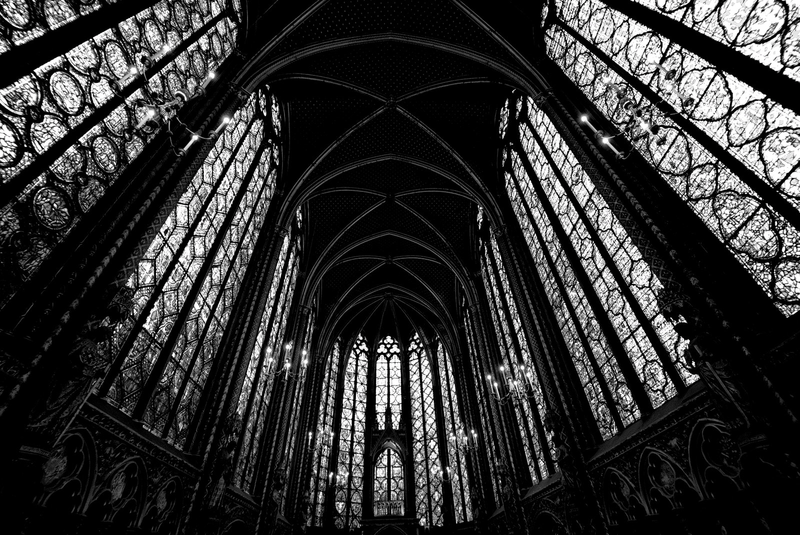 Nikon D40X sample photo. La sainte-chapelle photography
