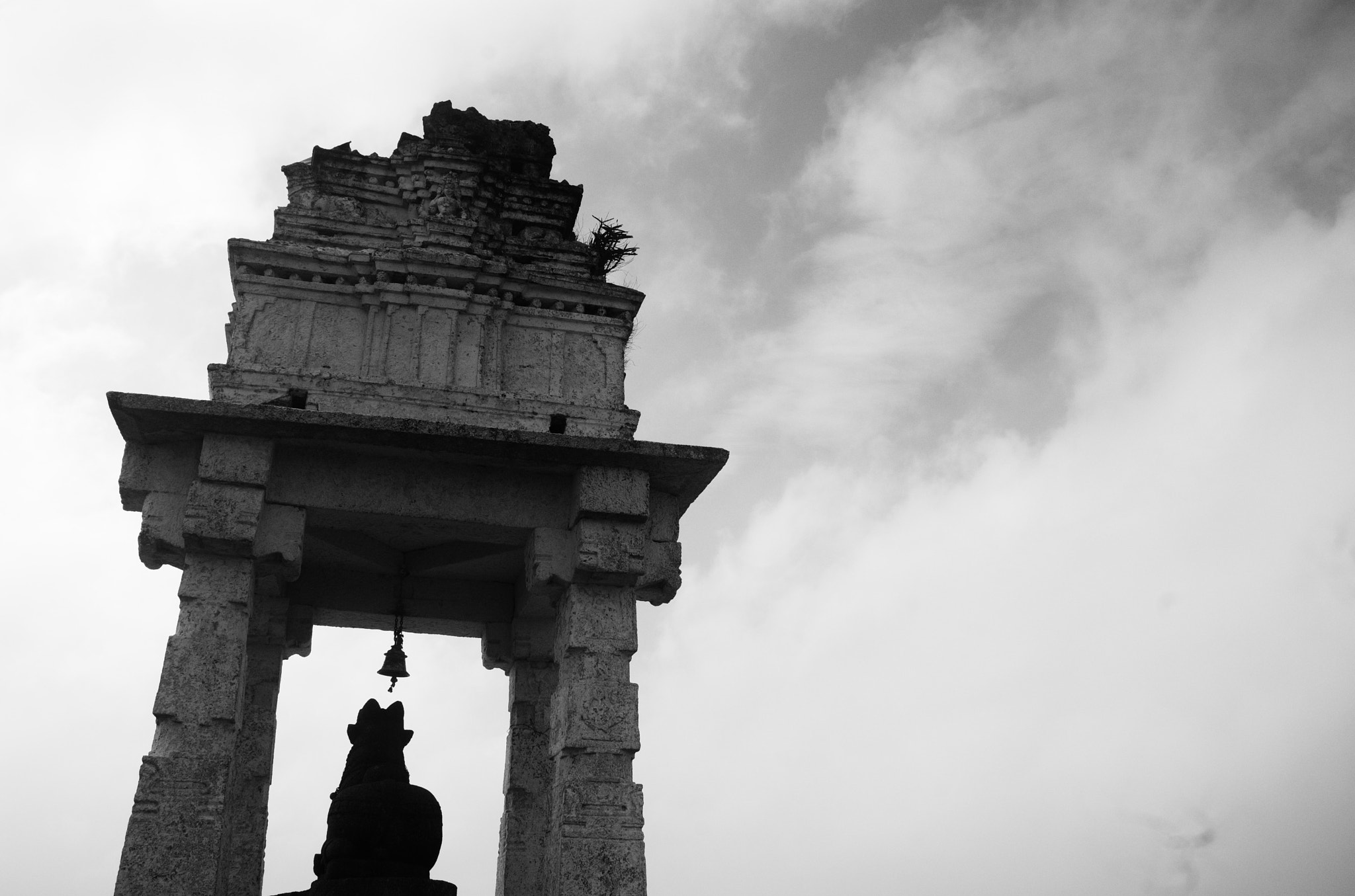 Nikon D50 sample photo. Nandi, savandurga photography
