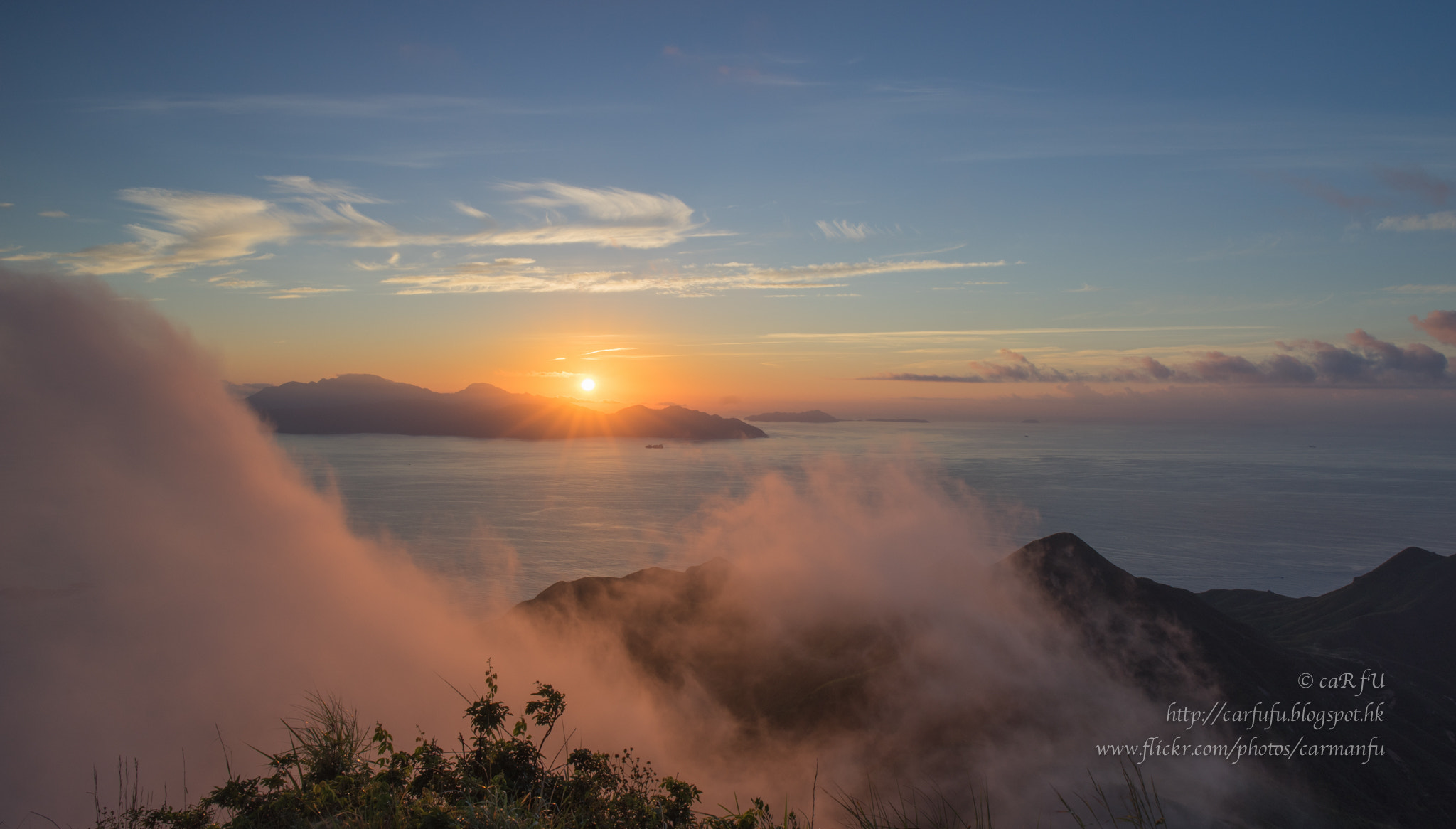 Sony a7 + Canon EF 24-70mm F4L IS USM sample photo. Sunrise - sharp peak photography