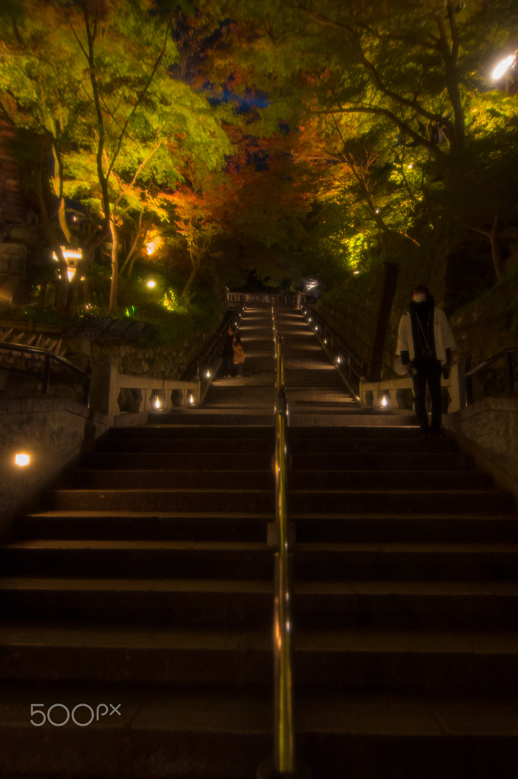 Nikon Df sample photo. Stairs photography
