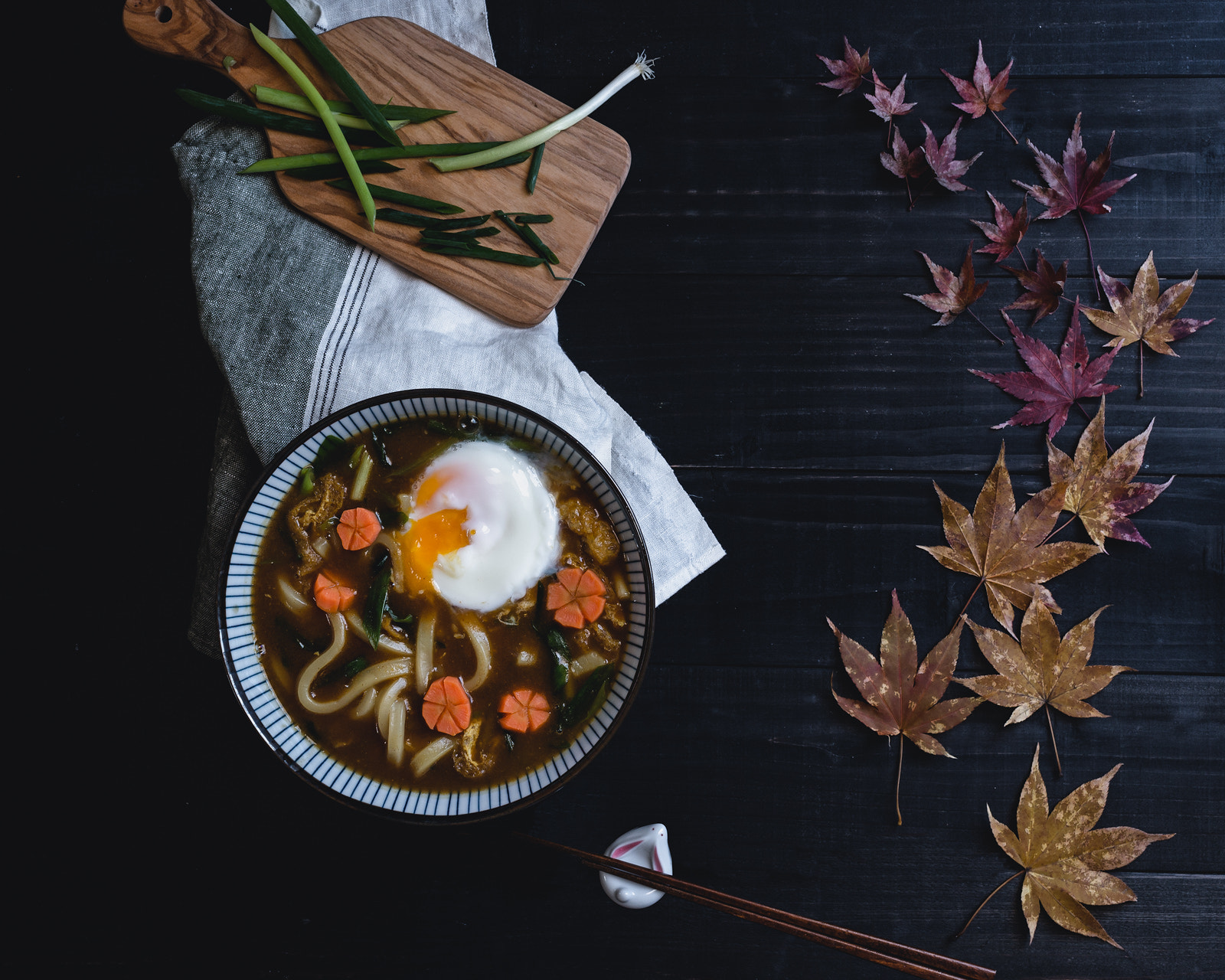 Nikon D610 + AF-S Nikkor 35mm f/1.8G sample photo. Curry udon noodles. photography