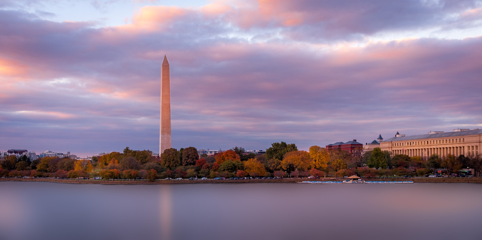 Nikon D50 sample photo. Sunset on the washington monument photography
