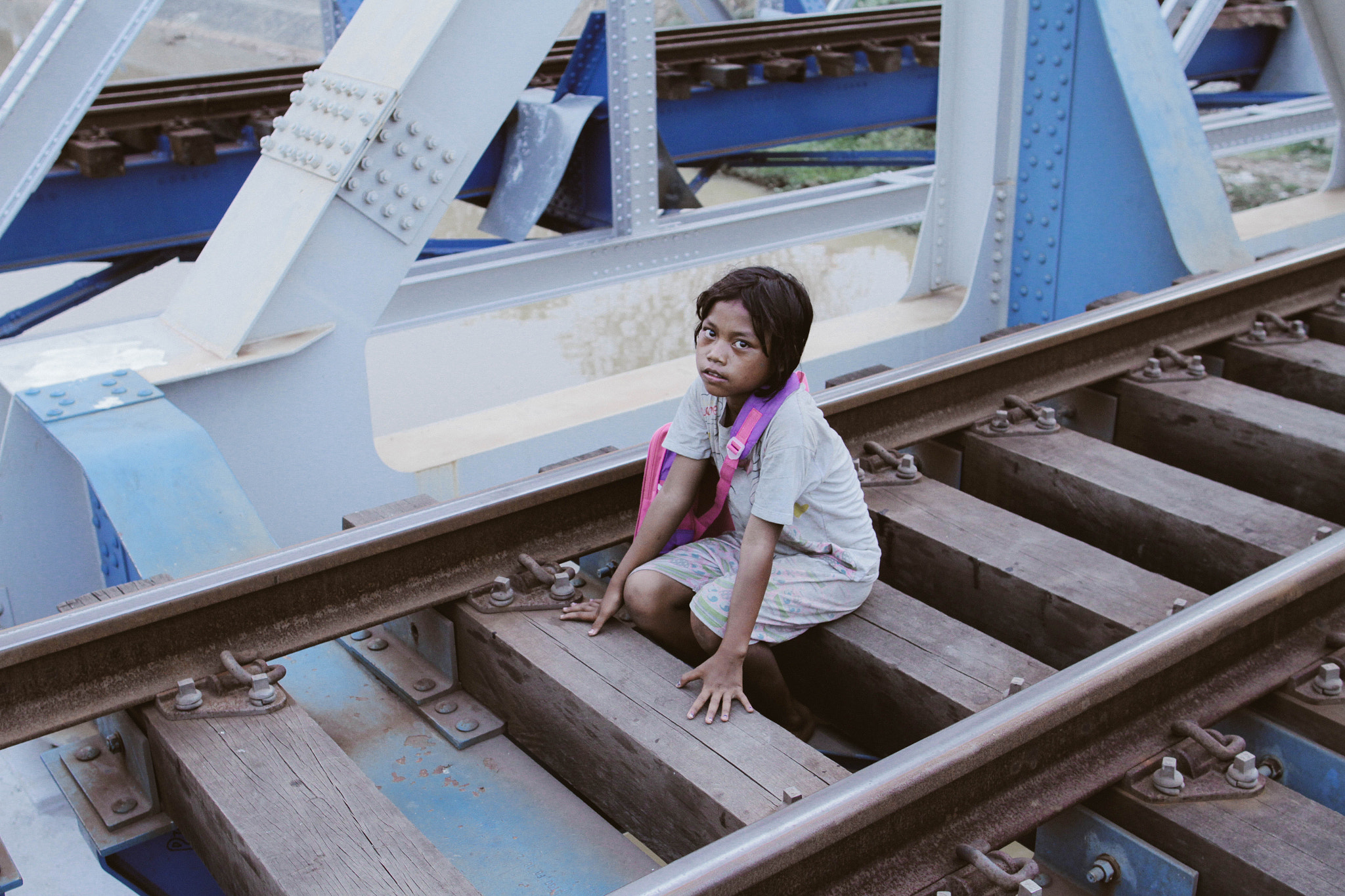 Canon EOS 7D + Canon EF 24mm F1.4L II USM sample photo. Waiting train pass photography