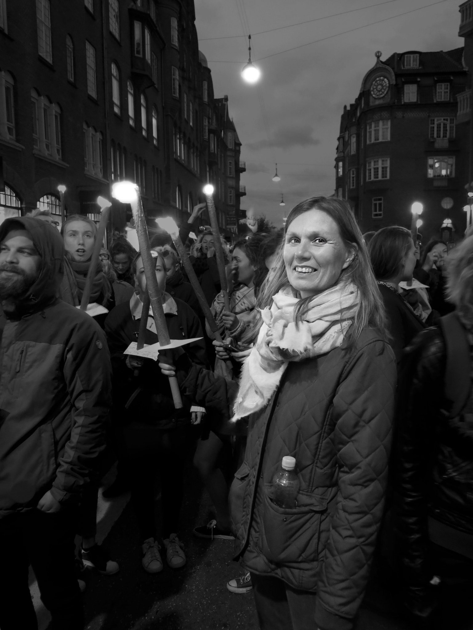 Canon PowerShot G15 sample photo. Welcome refugees demo, denmark photography