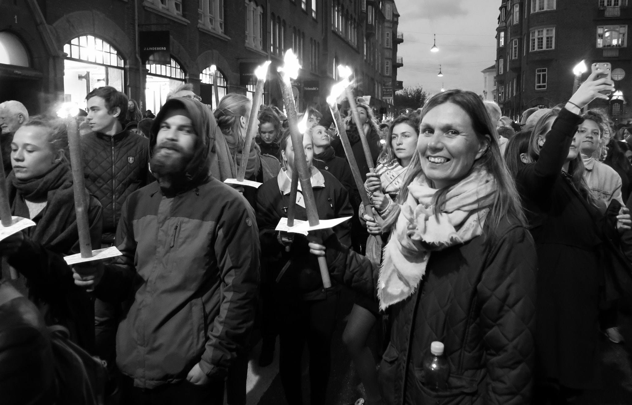 Canon PowerShot G15 sample photo. Welcome refugees demo, denmark photography