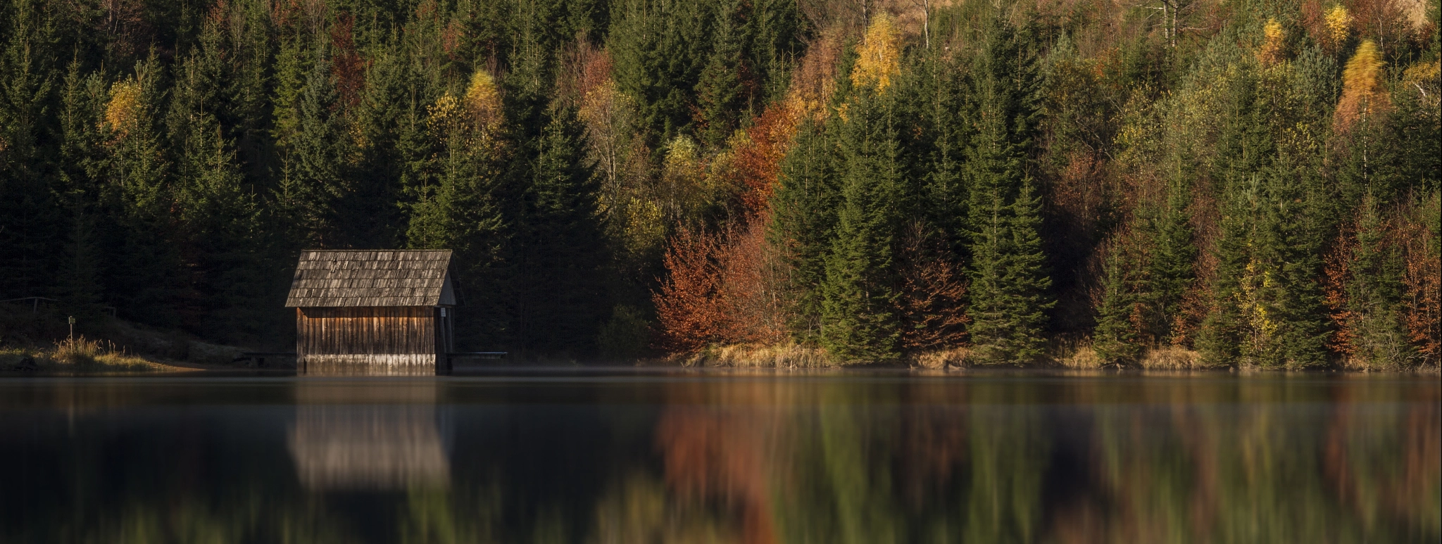 Sigma 24-105mm f/4 DG OS HSM | A sample photo. Reflection- reservoir soboth (austria) photography