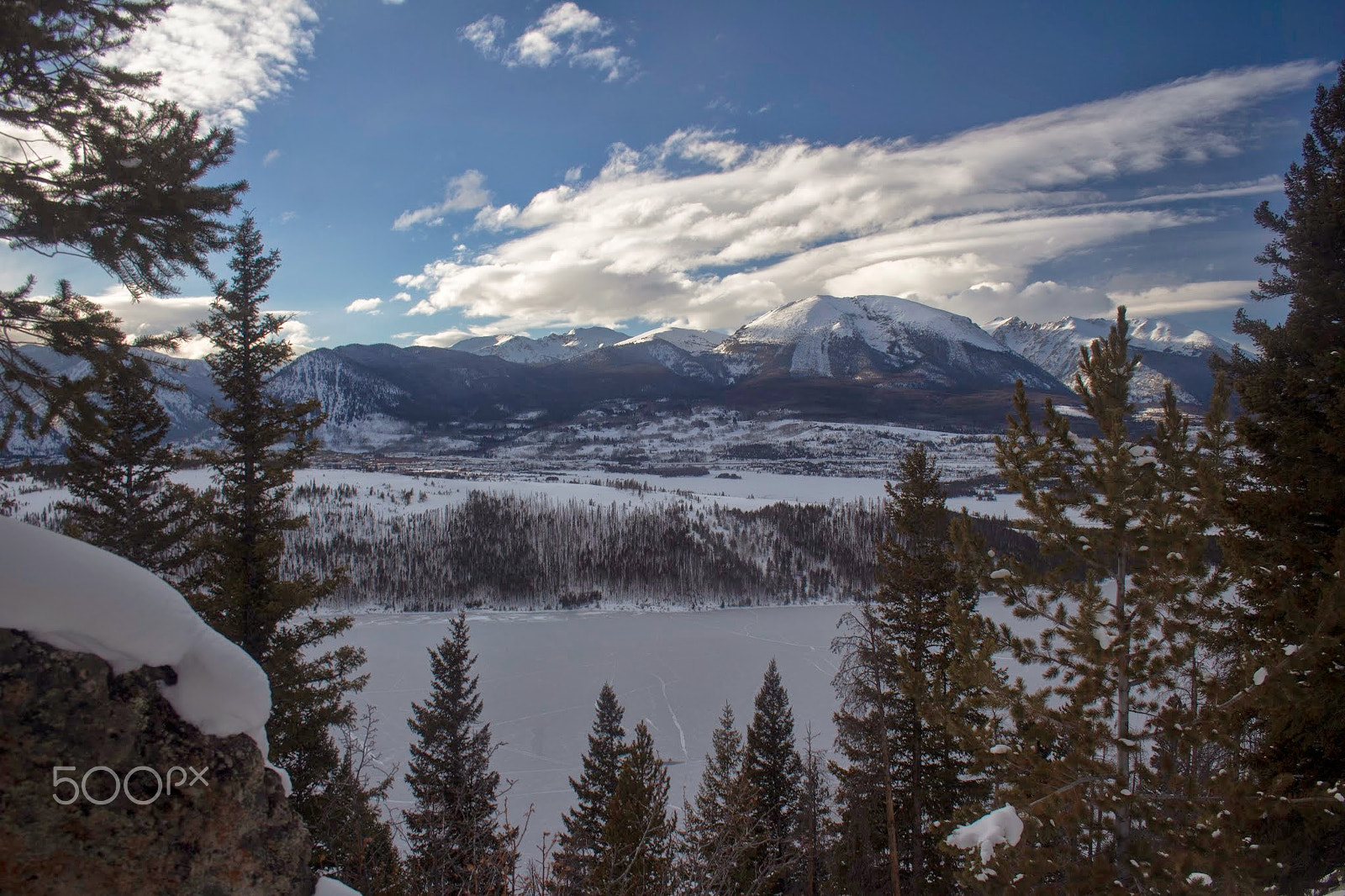 Canon EF-S 18-55mm F3.5-5.6 sample photo. Snowscape photography