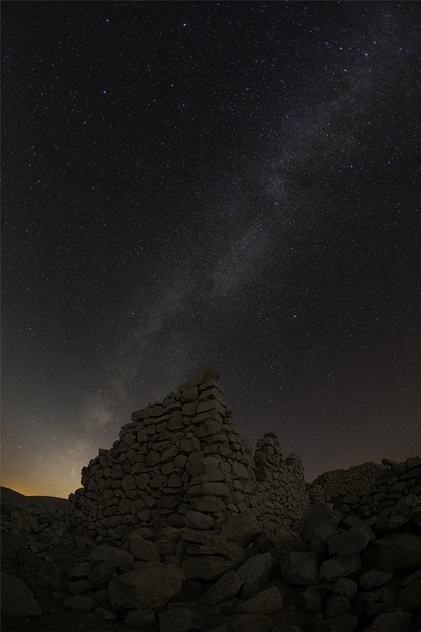 Canon EOS 5D Mark II + Sigma 15mm f/2.8 EX Fisheye sample photo. Milkydesert photography