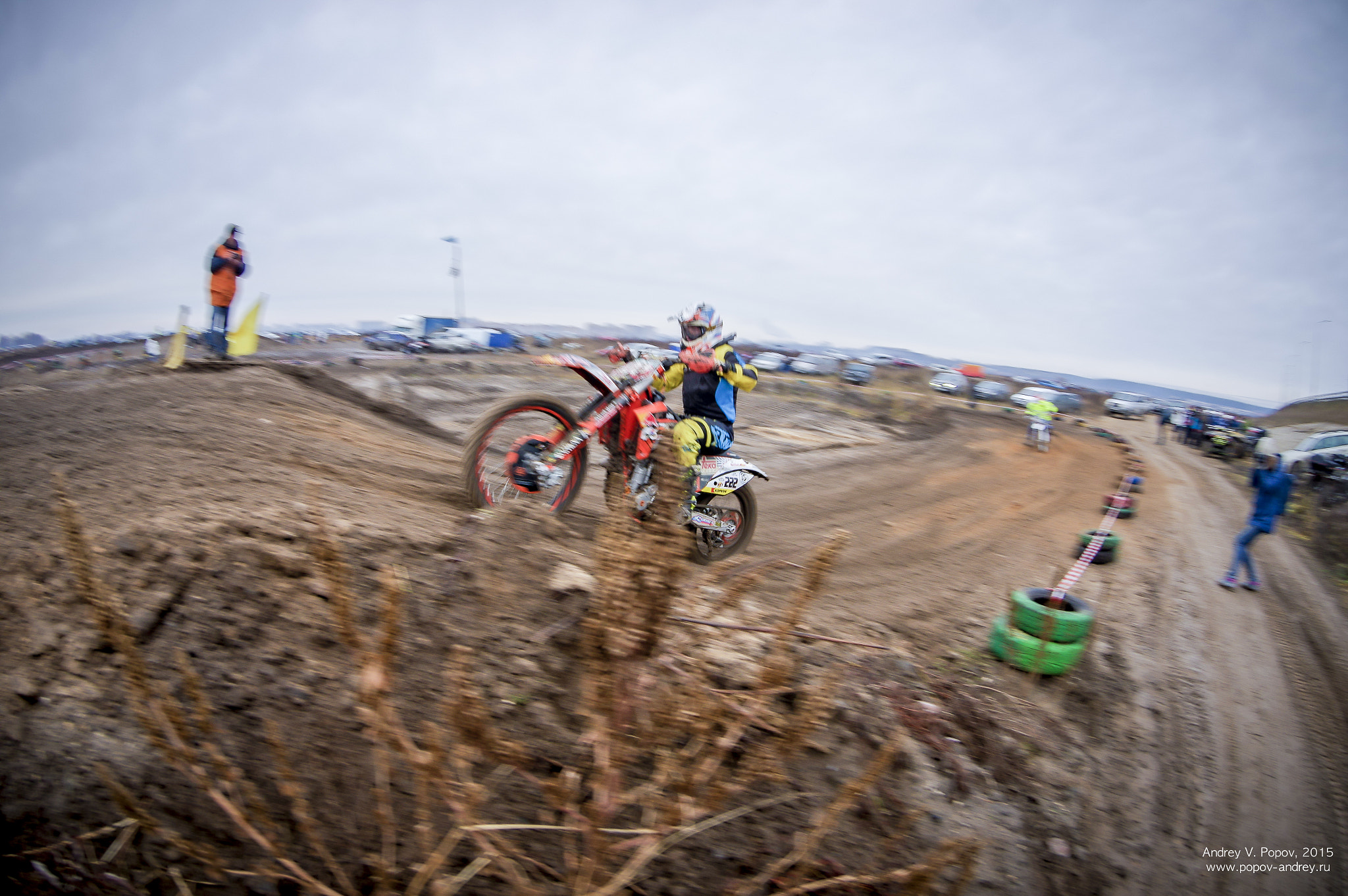 Pentax K-3 + Pentax smc DA 10-17mm F3.5-4.5 ED (IF) Fisheye sample photo. Autumn motocross #4 photography