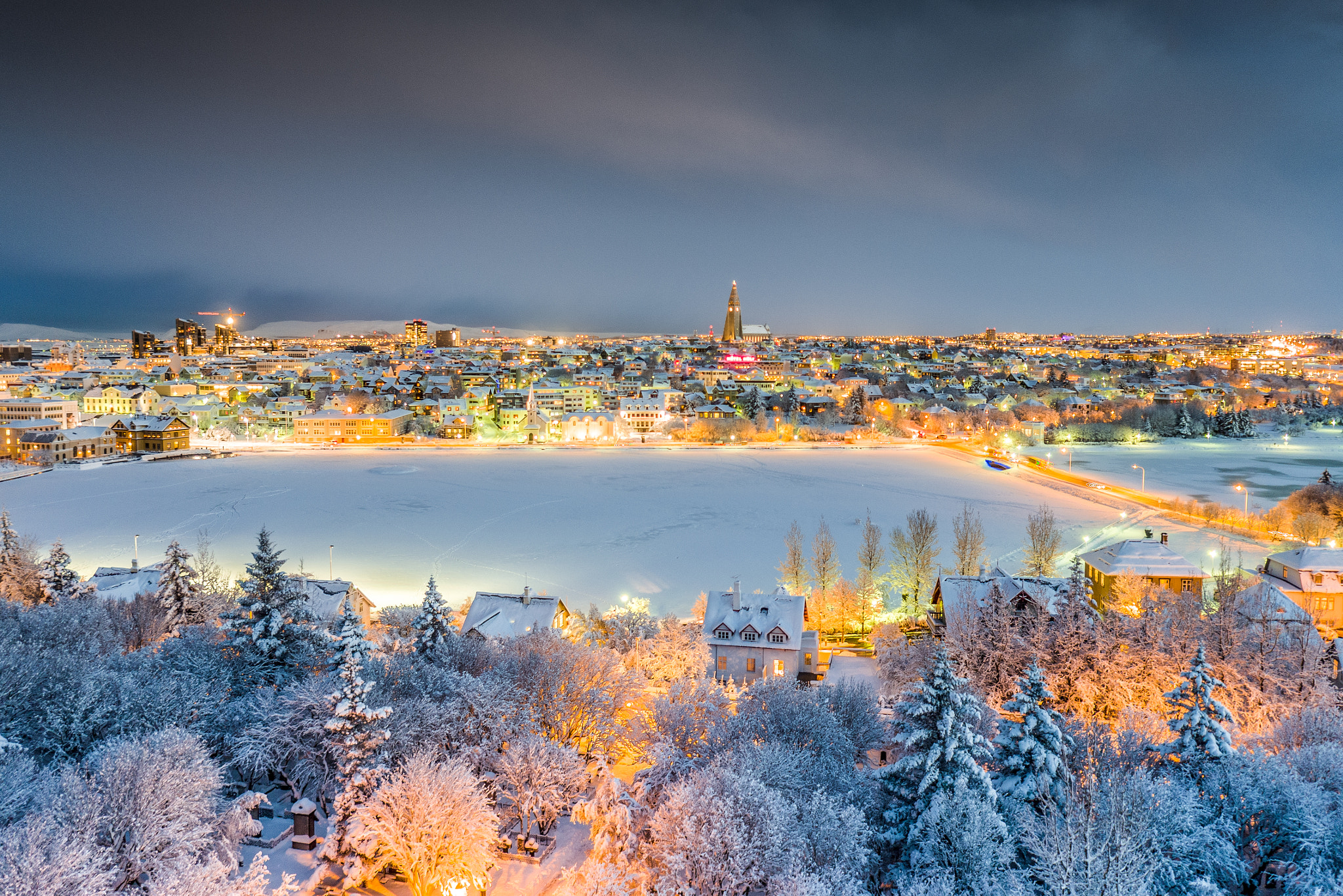 DJI FC550 + OLYMPUS M.12mm F2.0 sample photo. Winter wonderland photography