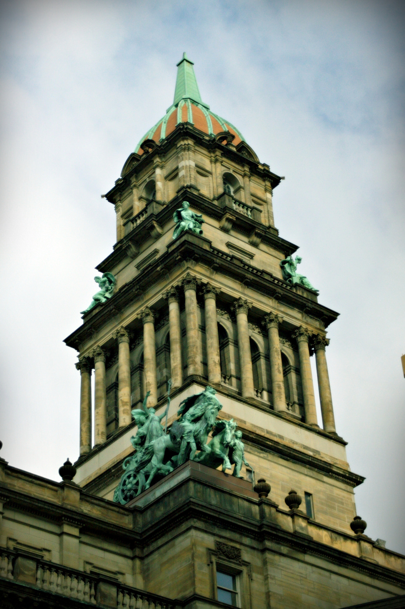 Canon EF 28-90mm f/4-5.6 sample photo. Detroit building photography
