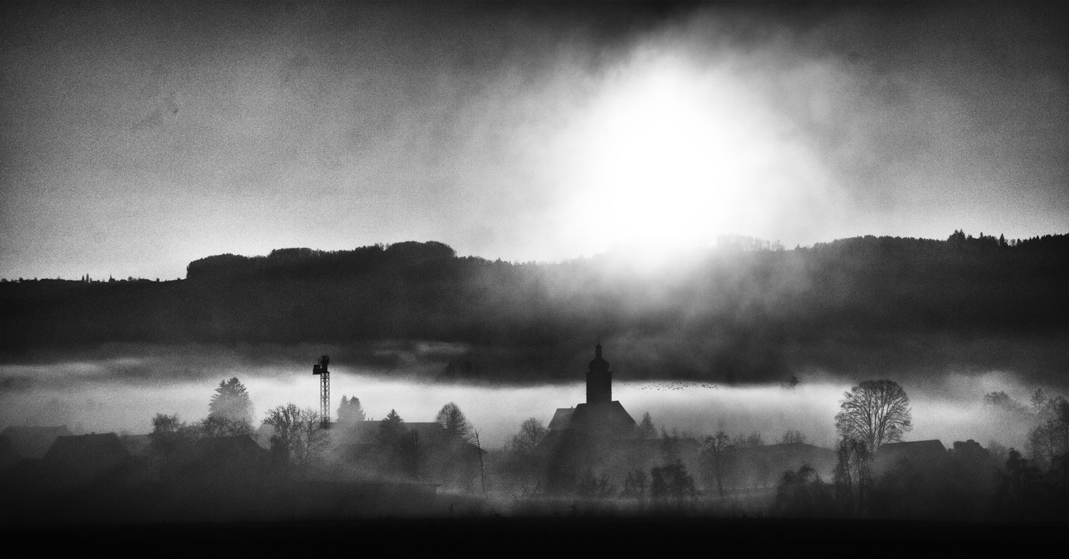Nikon Df sample photo. Fog town...ii photography