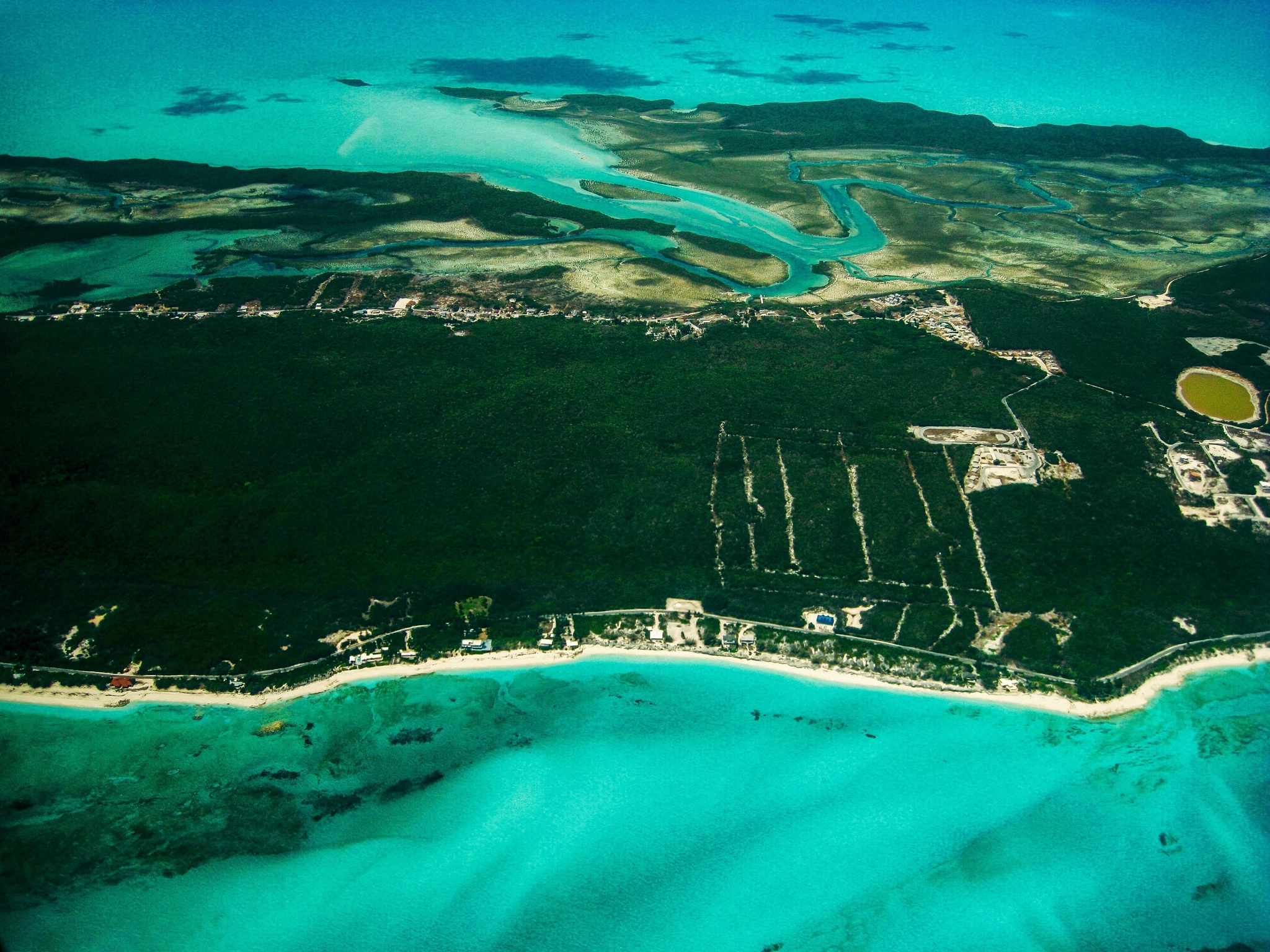 Canon POWERSHOT SD950 IS sample photo. Flying over exuma bahamas photography