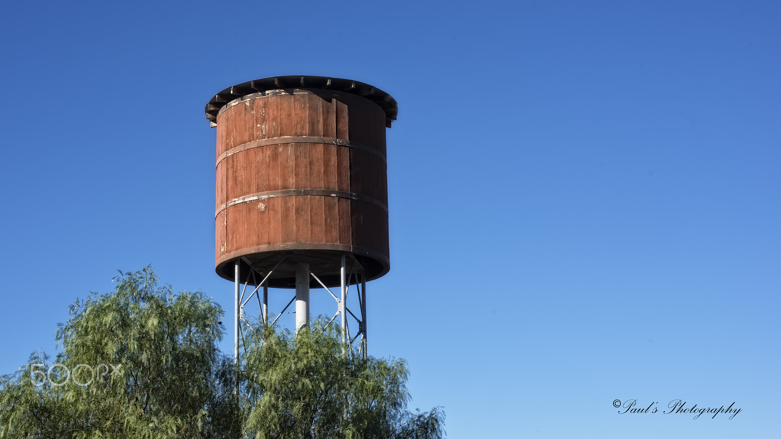 Nikon D810 + Sigma 50mm F1.4 EX DG HSM sample photo. Water tower photography
