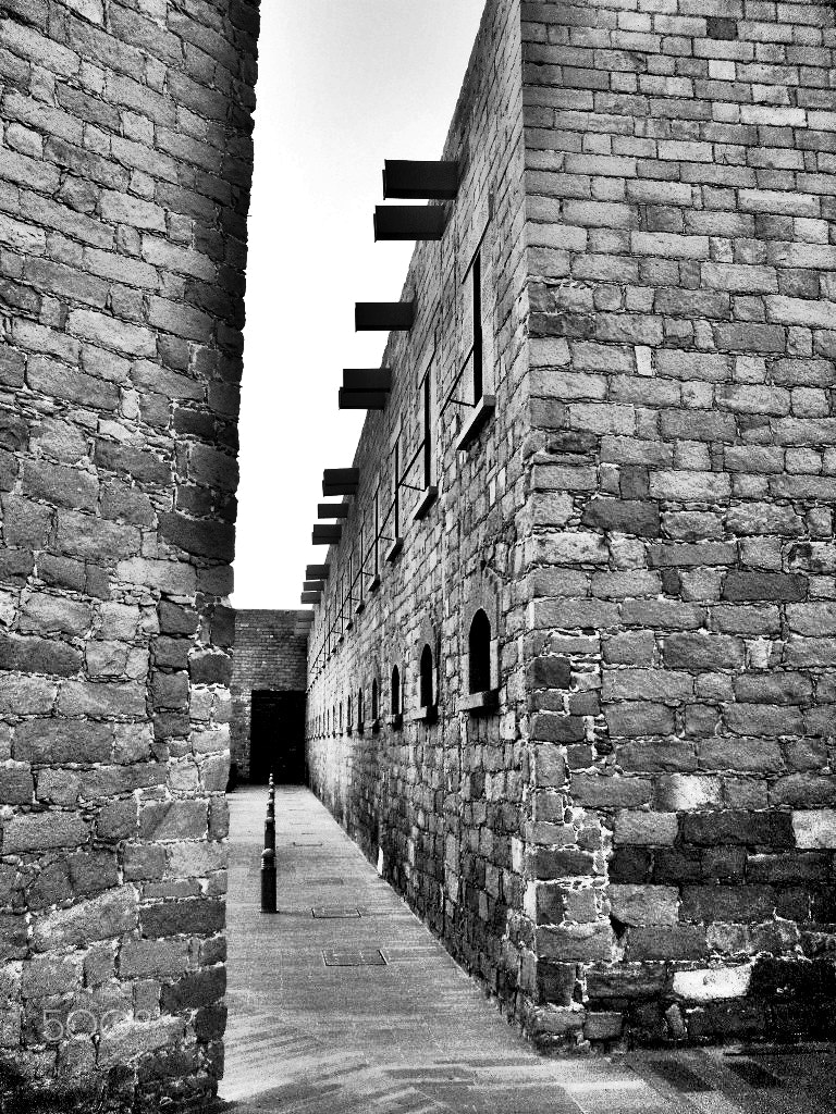 Samsung ES55,ES57 / VLUU ES55 /  SL102 sample photo. Antigua penitenciaría / old penitentiary photography