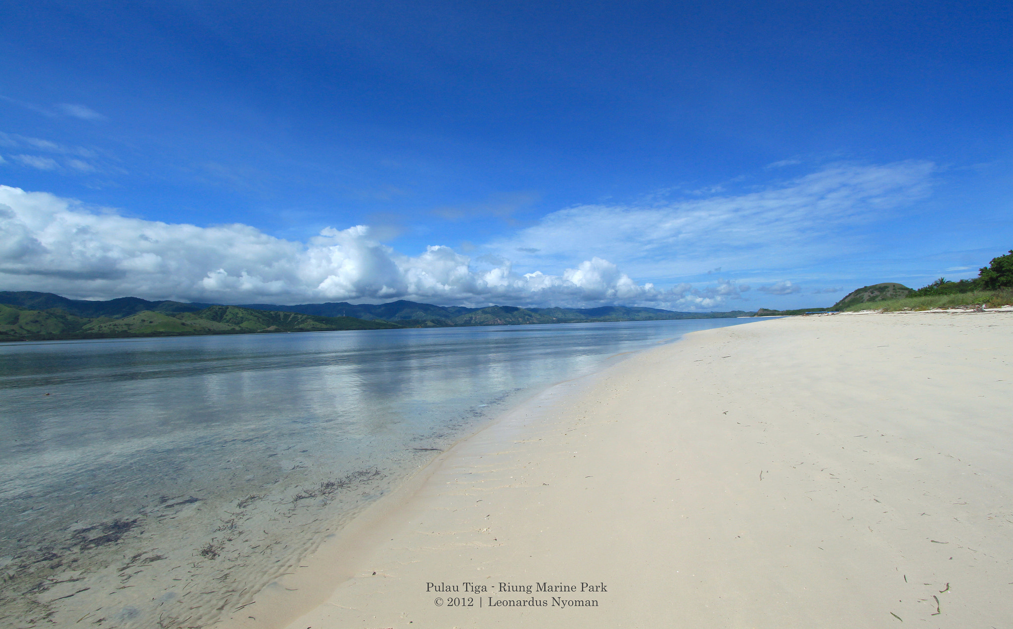 Canon EOS 500D (EOS Rebel T1i / EOS Kiss X3) sample photo. Pulau tiga beach - riung marine park - indonesia photography