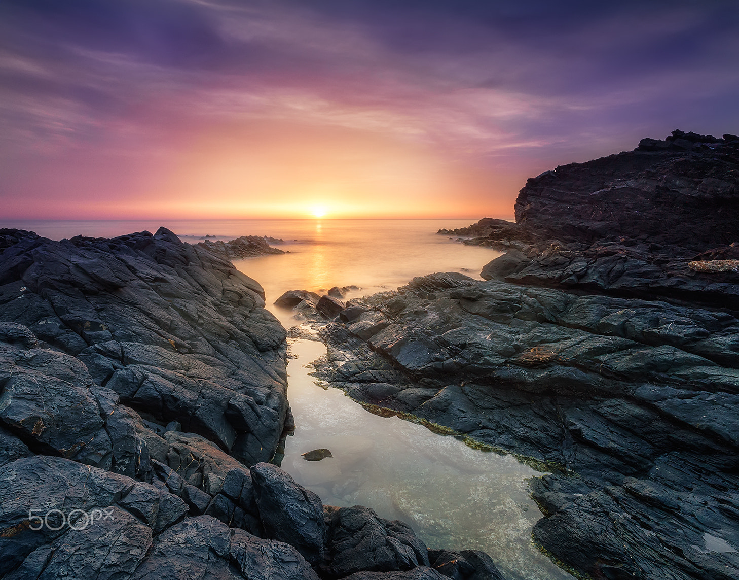 Sony a7R II + ZEISS Touit 12mm F2.8 sample photo. Menorca sunrise somewhere photography