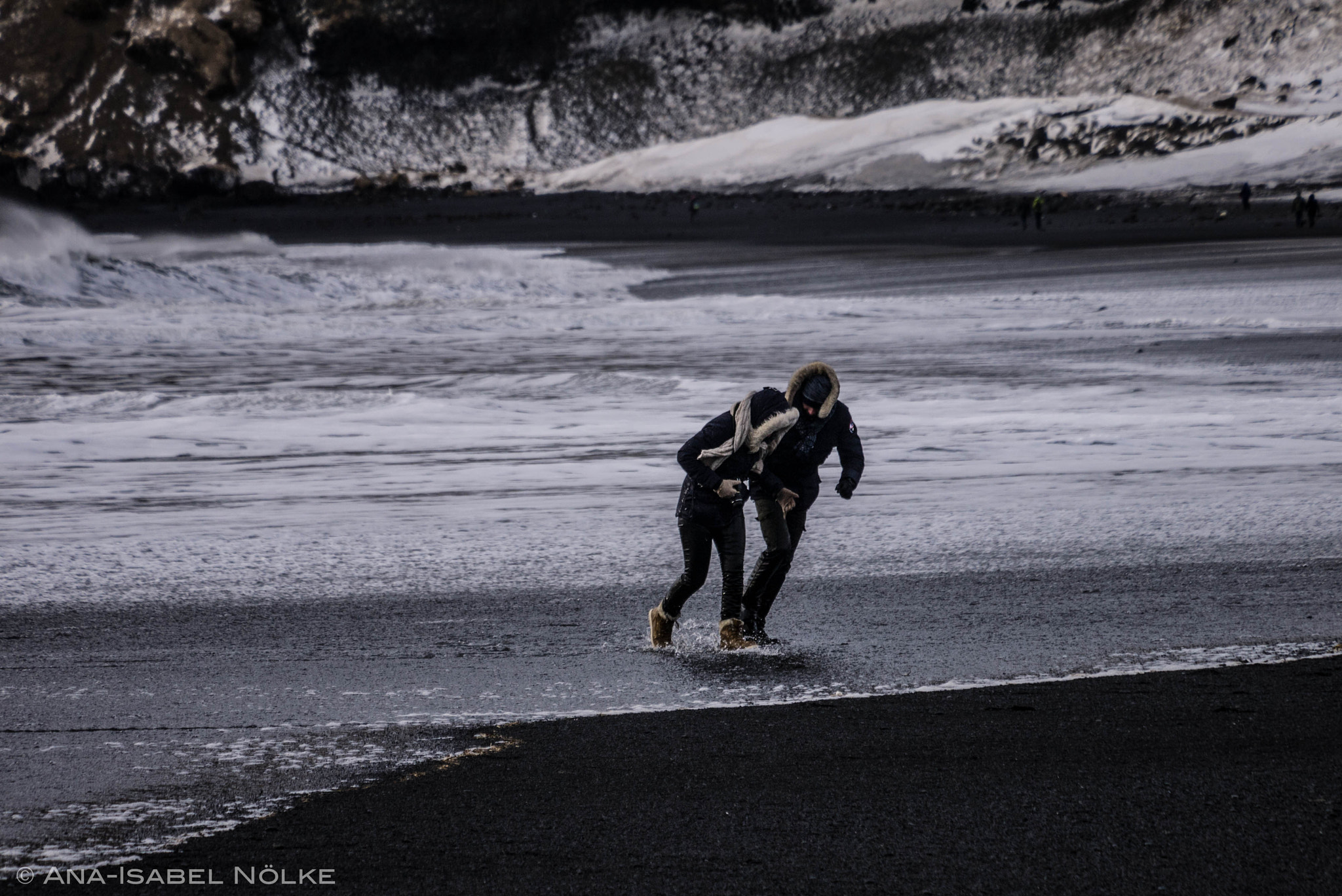 Panasonic Lumix DMC-G2 sample photo. Black beach in vik, iceland photography