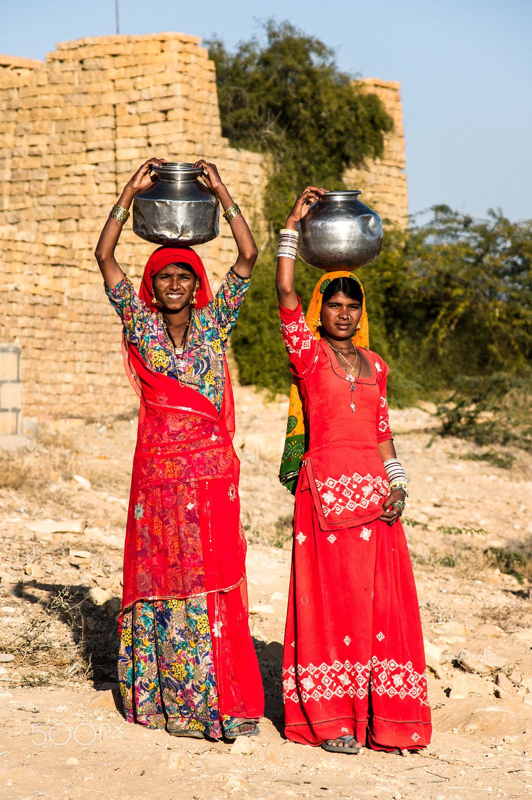 Sony Alpha DSLR-A550 sample photo. Water carriers photography