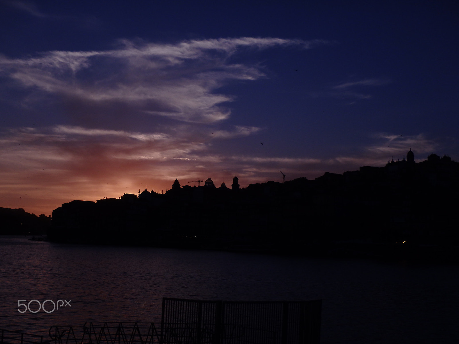Olympus TG-830 sample photo. Silhouettes of porto photography