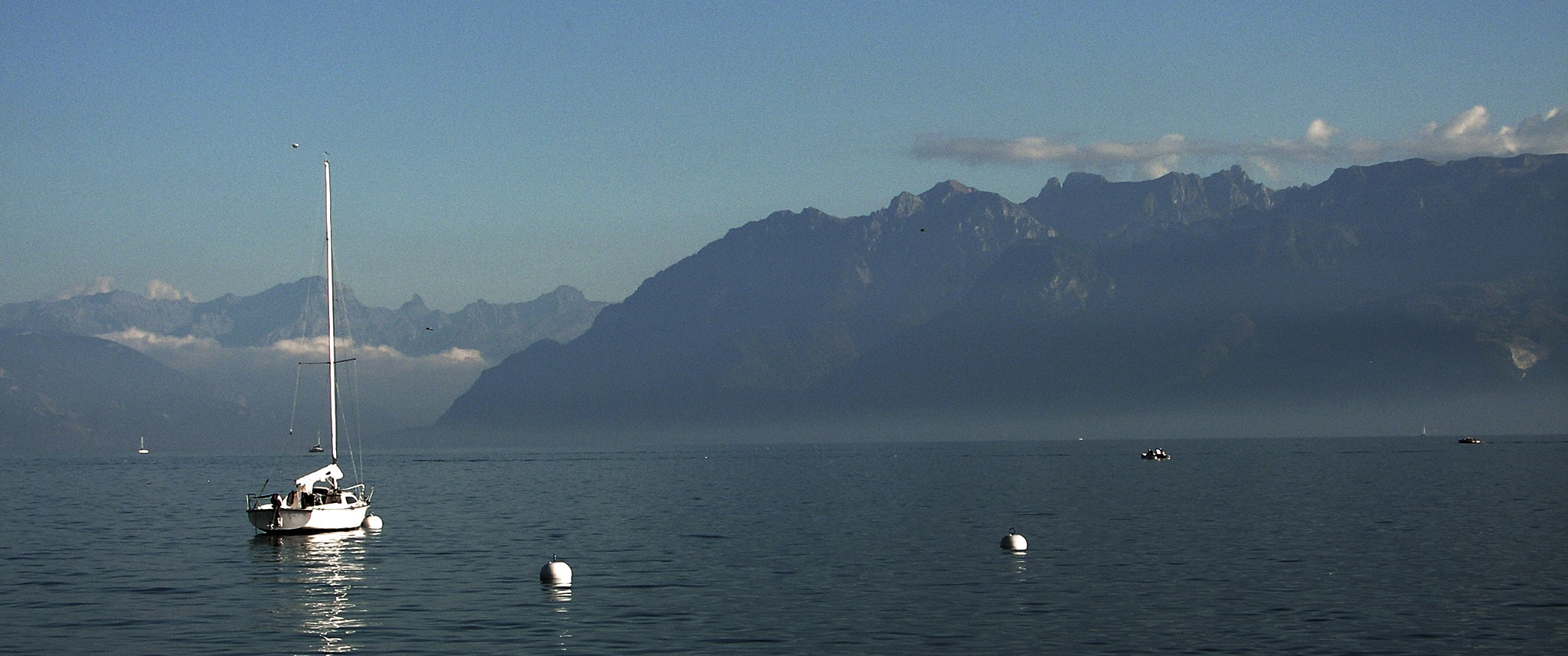 Kodak P850 ZOOM DIGITAL CAMERA sample photo. Lac leman, switzerland photography