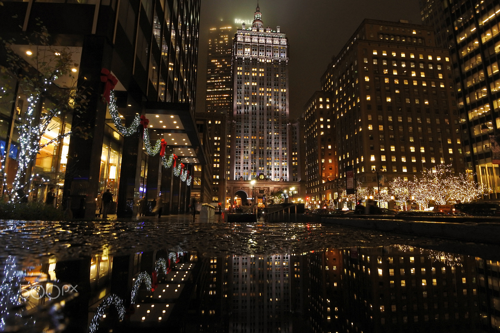 Nikon 1 Nikkor VR 6.7-13mm F3.5-5.6 sample photo. Nyc at night photography