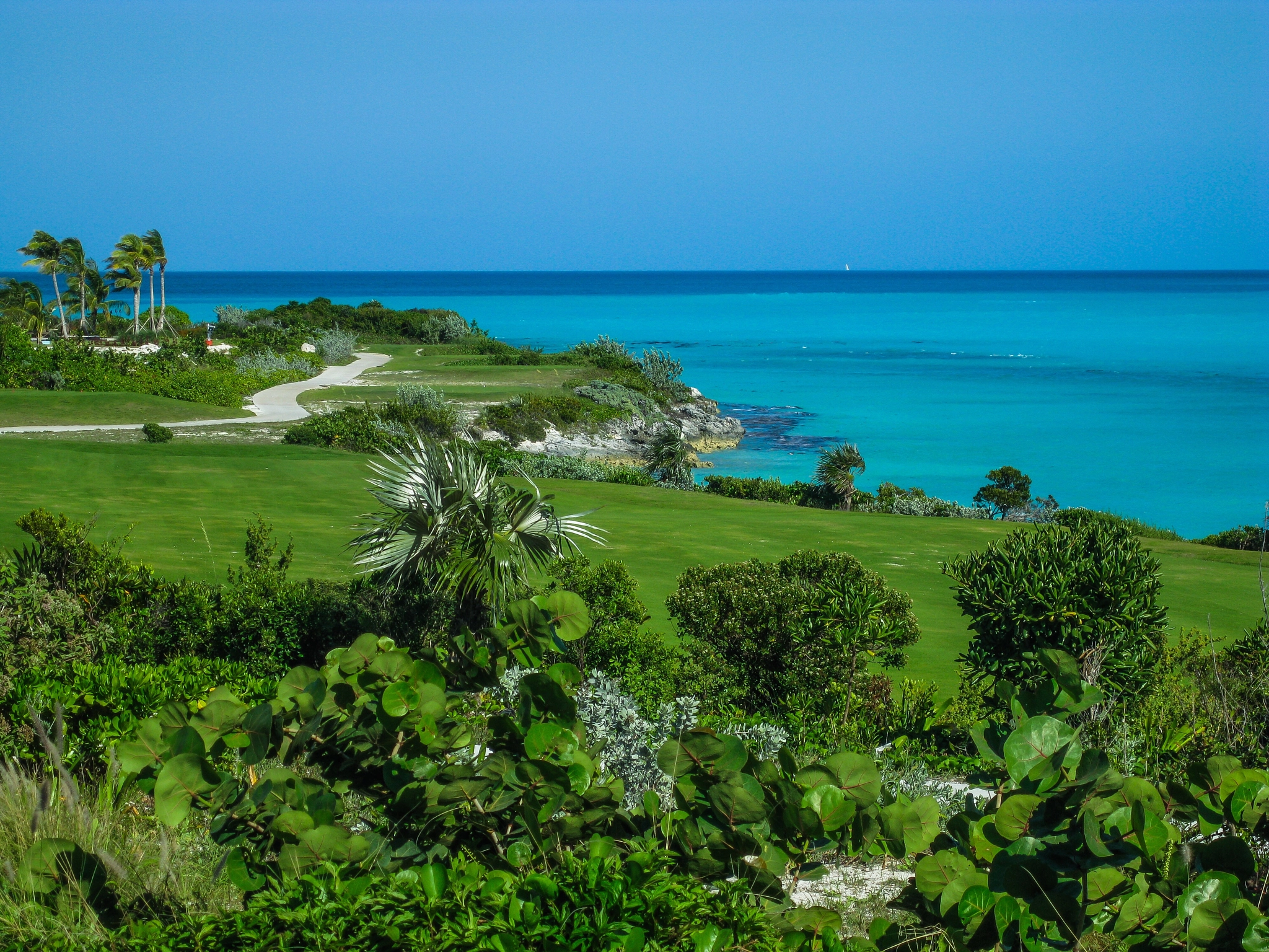 Canon POWERSHOT SD950 IS sample photo. View from balcony grande isle resort great exuma bahamas photography